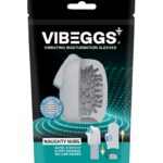 VIBEGGS - Naughty Nubs - Vibrating Masturbation Sleeve - White