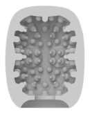 VIBEGGS - Naughty Nubs - Vibrating Masturbation Sleeve - White – Bild 6