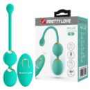 Pretty Love Willie Vibro-Ei mit Fernbedienung Grün – Bild 2