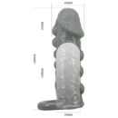 Pretty Love Realistic Penis Sleeve Black I – Bild 9