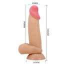 Pretty Love Duvall 7,6" Dildo Flesh – Bild 8
