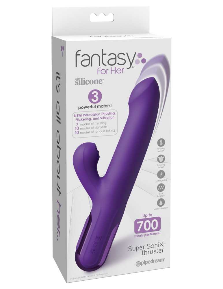 68053 Fantasy For Her Super SoniX Thruster - Purple – Bild 1