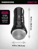 PDX Extreme - Wet Stroker - Super Slide & Glide XXL - Frosted – Bild 6