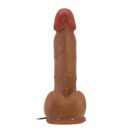 Beautiful Bahamut 8,5 " Vibrating Dildo Brown – Bild 3