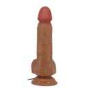 Beautiful Bahamut 8,5 " Vibrating Dildo Brown – Bild 4