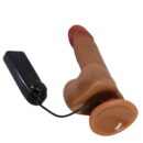 Beautiful Bahamut 8,5 " Vibrating Dildo Brown – Bild 5