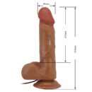 Beautiful Bahamut 8,5 " Vibrating Dildo Brown – Bild 8