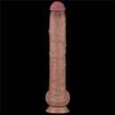 Dual Layered Bendable Silicone Cock XXL(Flesh) – Bild 5
