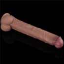 Dual Layered Bendable Silicone Cock XXL(Flesh) – Bild 6