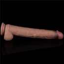 Dual Layered Bendable Silicone Cock XXL(Flesh) – Bild 8