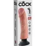 9" Vibrating Cock  Light