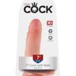 7" Cock with Balls  Light