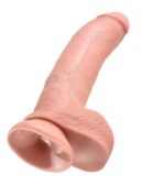 9" Cock with Balls  Light – Bild 5