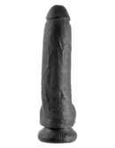 9" Cock with Balls  Black – Bild 2