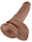 10" Cock with Balls  Tan – Bild 5