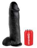 12" Cock with Balls Black – Bild 3