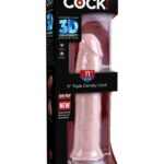 6.5" Thrusting Cock with Balls - Triple Threat Light