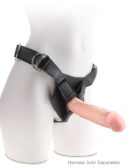 6.5" Thrusting Cock with Balls - Triple Threat Light – Bild 6