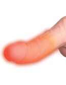 7.5" Thrusting Cock with Balls Brown – Bild 7