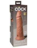8" Dual Density Silicone Cock  Tan – Bild 2