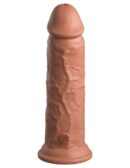 8" Dual Density Silicone Cock  Tan – Bild 5
