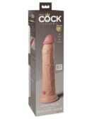 9" Dual Density Silicone Cock  Light – Bild 3