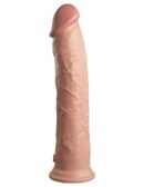 11" Dual Density Silicone Cock  Light – Bild 4