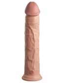 11" Dual Density Silicone Cock  Light – Bild 6