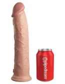 11" Dual Density Silicone Cock  Light – Bild 7