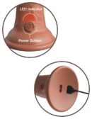 6" Dual Density Vibrating Silicone Cock  Tan – Bild 8