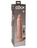 9" Dual Density Vibrating Silicone Cock with Remote  Light – Bild 2