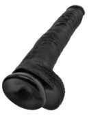 14" Cock with Balls  Black – Bild 5