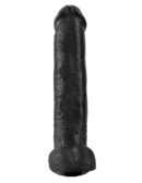 15" Cock with Balls  Black – Bild 3