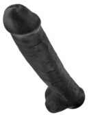 15" Cock with Balls  Black – Bild 4
