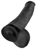 15" Cock with Balls  Black – Bild 5