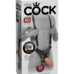 10" Hollow Strap On Suspender System Light/Black