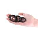 Renegade - 3pc Slim Rings - Black – Bild 3
