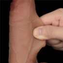 8.5'' Sliding Skin Pro Dual Layer Silicone Dong I – Bild 9