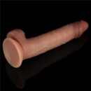 8.5'' Sliding Skin Pro Dual Layer Silicone Dong II – Bild 7