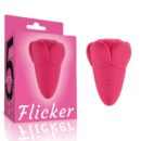 Flicker Rechargeable Vibrator Rose Red