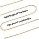 Rebellion Reign Rustic Hemp Bondage Rope – Bild 2