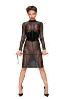 Classic dress made of elastic tulle - S – Bild 5