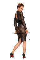 Classic dress made of elastic tulle - M – Bild 2