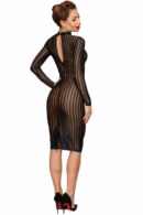 Classic dress made of elastic tulle - XL – Bild 4