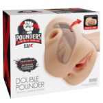 Double Pounder Vibrating Squeeze Stroker