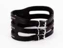 Designer Traingo Collar Made in Calf Softy Leather Black – Bild 7