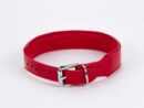 Patent Leather with Lamb Leather Backing Red – Bild 3