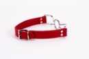 Calf Softy Leather Top and Lamb Leather Padding with Stainless Steel Mouth Piece Red – Bild 5