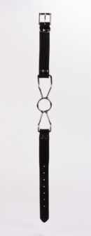 Calf Softy Leather Top and Lamb Leather Padding with Stainless Steel Mouth Piece Black – Bild 7