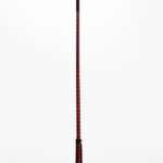 Leather Stick with Neon Strip and Nubuck Leather Top Red